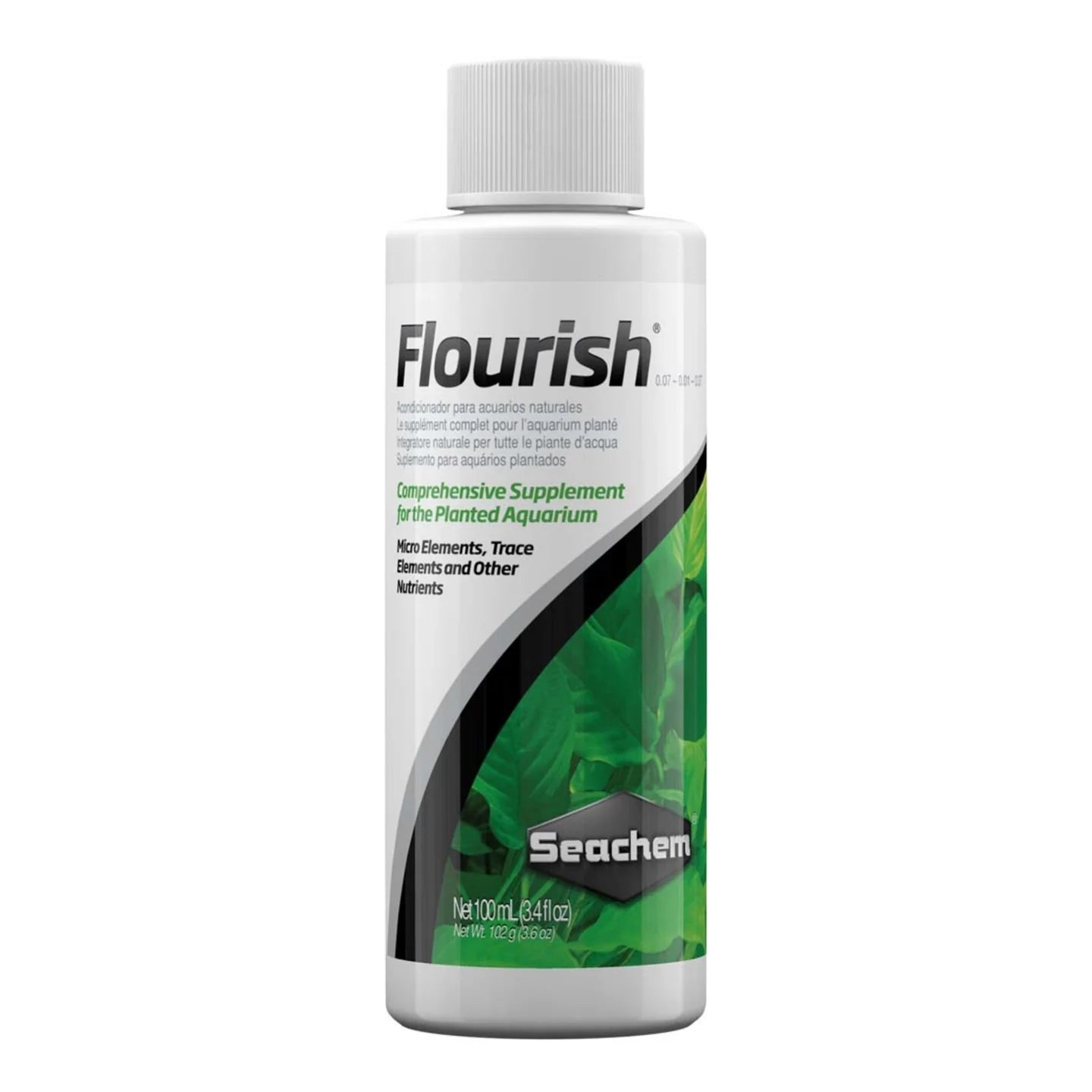 Seachem Laboratories Flourish Plant Supplement 3.4 oz SpadezStore