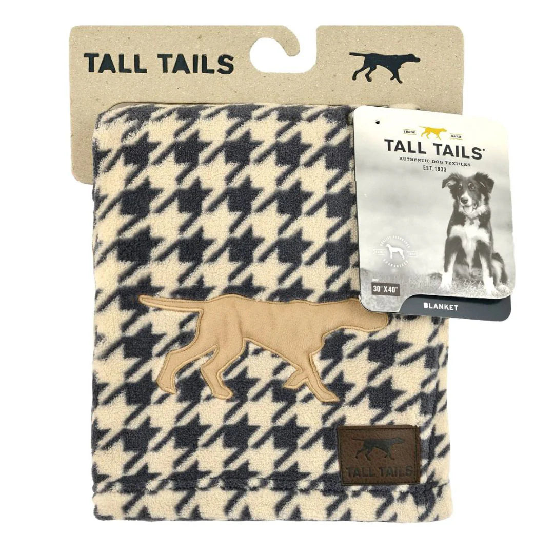 Tall Tails Dog Blanket Houndstooth 30X40 SpadezStore