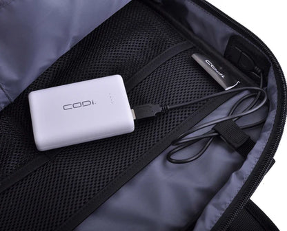 Codi 10,000mAh Quick Charge PowerBank w/ USB-C, USB-A x2 , Micro-USB SpadezStore