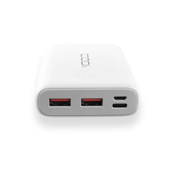 Codi 10,000mAh Quick Charge PowerBank w/ USB-C, USB-A x2 , Micro-USB SpadezStore