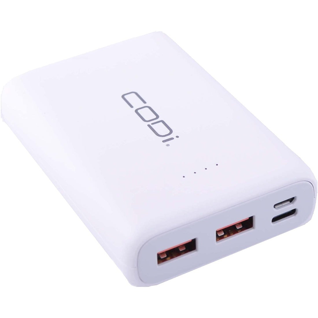 Codi 10,000mAh Quick Charge PowerBank w/ USB-C, USB-A x2 , Micro-USB SpadezStore