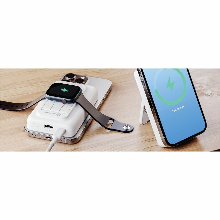 Alogic Lift 4-in-1 MagSafe Compatible Wireless Charging 10000mAh Power Bank SpadezStore