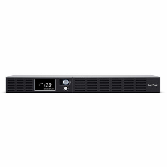 CyberPower OR500LCDRM1U Smart App LCD UPS Systems - 500VA/300W, 120 VAC, NEMA 5-15P, 1U, Rackmount, 6 Outlets SpadezStore