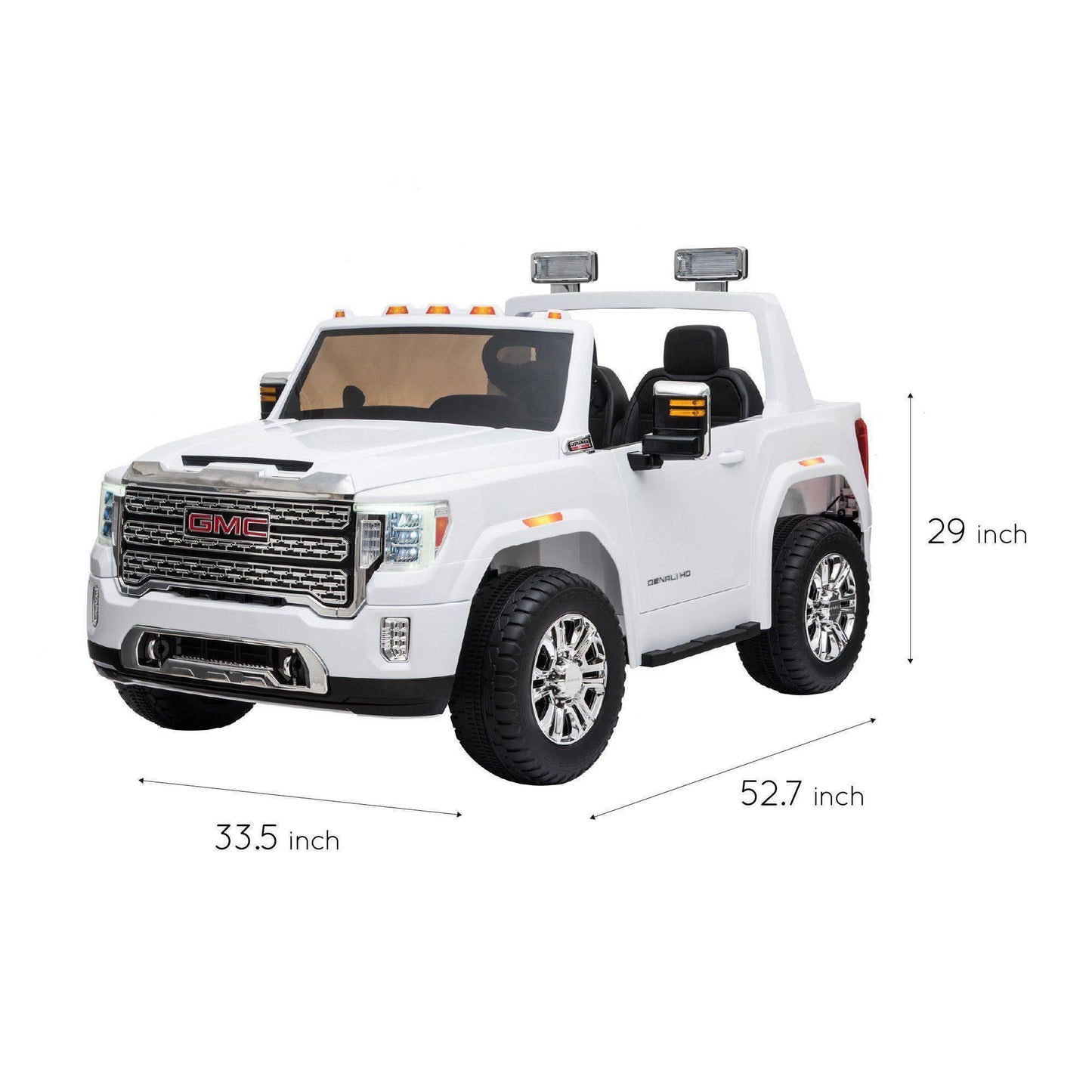 Freddo Licensed GMC Denali 24V Battery Operated 2 Seater Ride on Car With Parental Remote Control SpadezStore