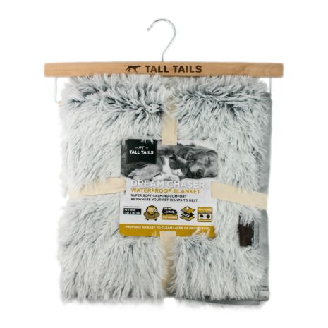 Tall Tails Dog Waterproof Blanket Gray 40X60 SpadezStore