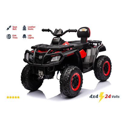 Freddo 24V 4x4 Freddo Raptor 2 Seater Ride on ATV SpadezStore