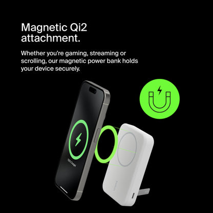 Belkin Magnetic Power Bank with Qi2 15W 8K SpadezStore