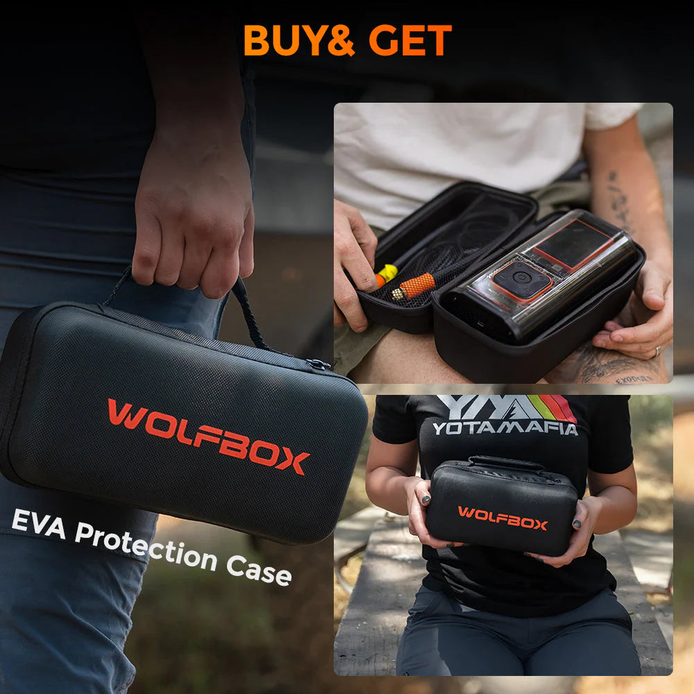 WOLFBOX MegaFlow 24 Pro Portable Tire Inflator