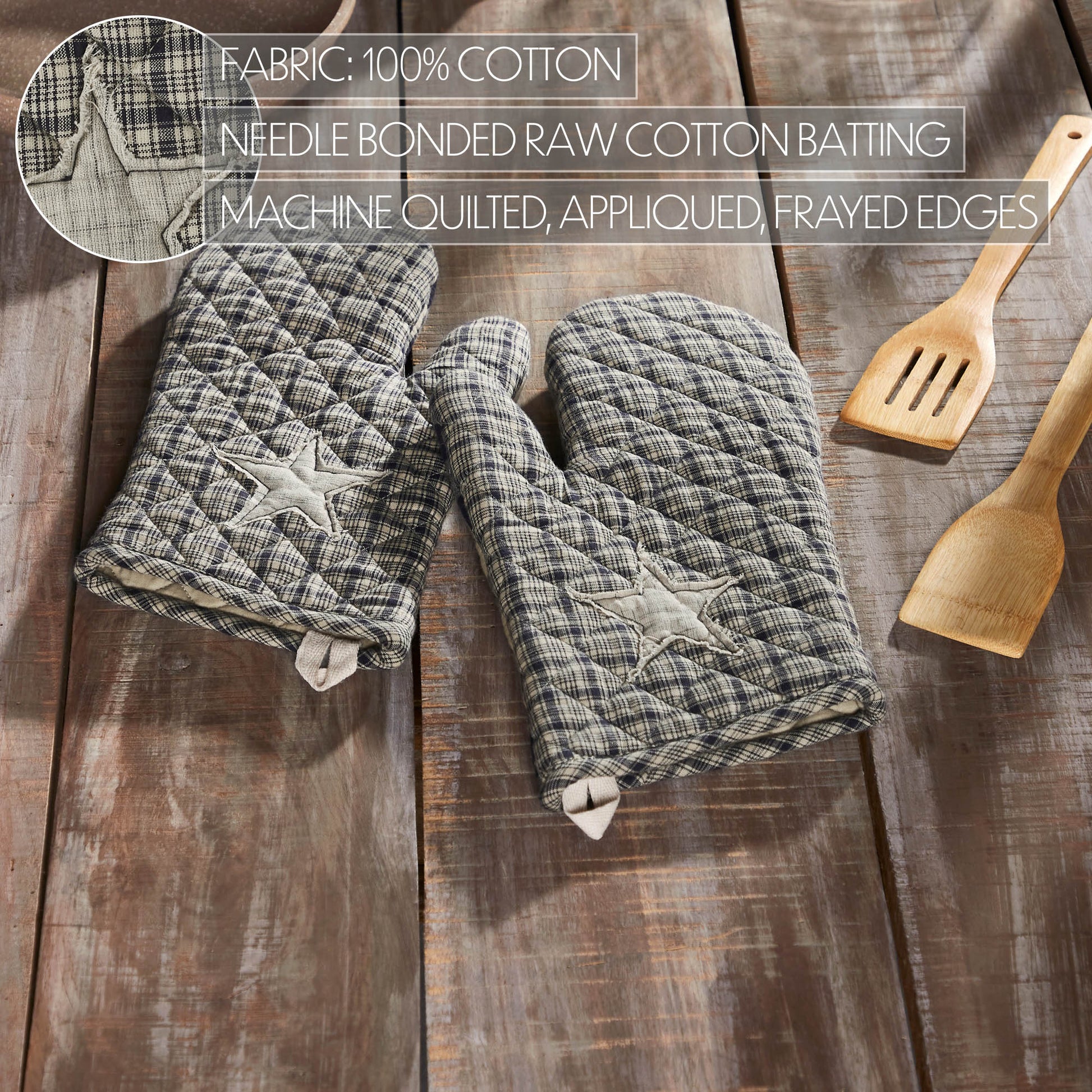 My Country Oven Mitt Set of 2 SpadezStore