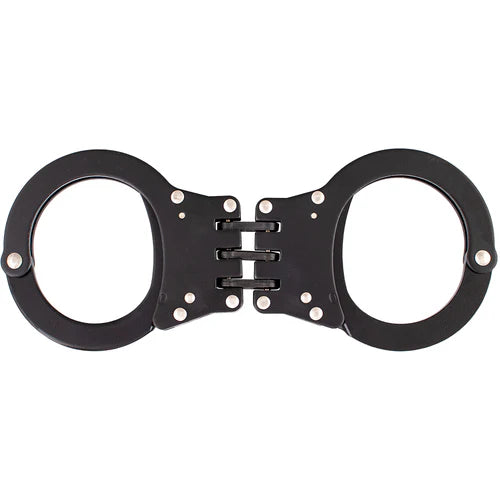 Fox Outdoor Detective Double Lock Handcuffs with Three Hinges SpadezStore