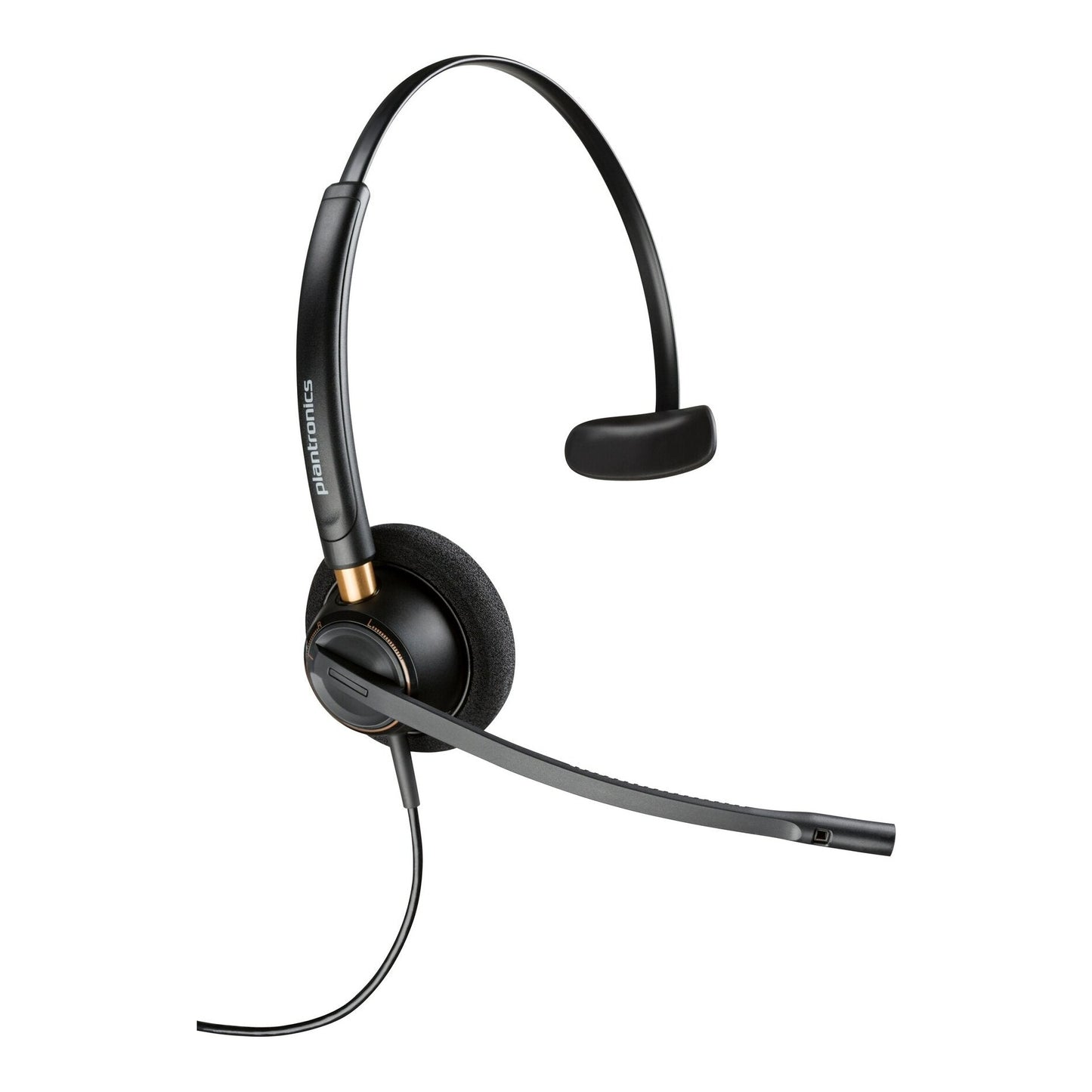 HP Poly EncorePro 510 with Quick Disconnect Monoaural Headset TAA SpadezStore