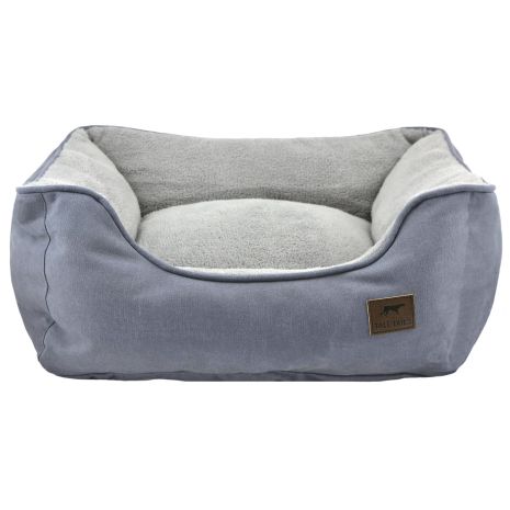 Tall Tails Dog Bolster Bed Charcoal Medium SpadezStore