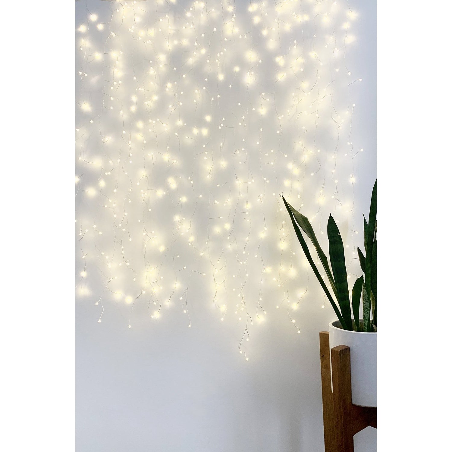 Perfect Holiday 480 LED Fairy Cluster Curtain Lights SpadezStore