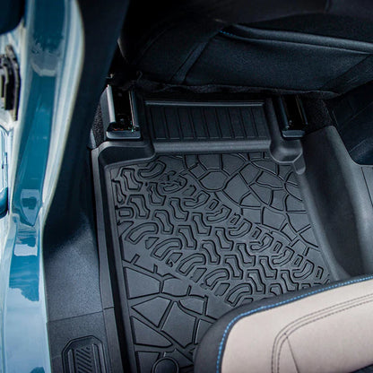 3W Ford Bronco 4-Door 2021-2024 Floor Mats / Trunk Mat TPE Material & All-Weather Protection SpadezStore