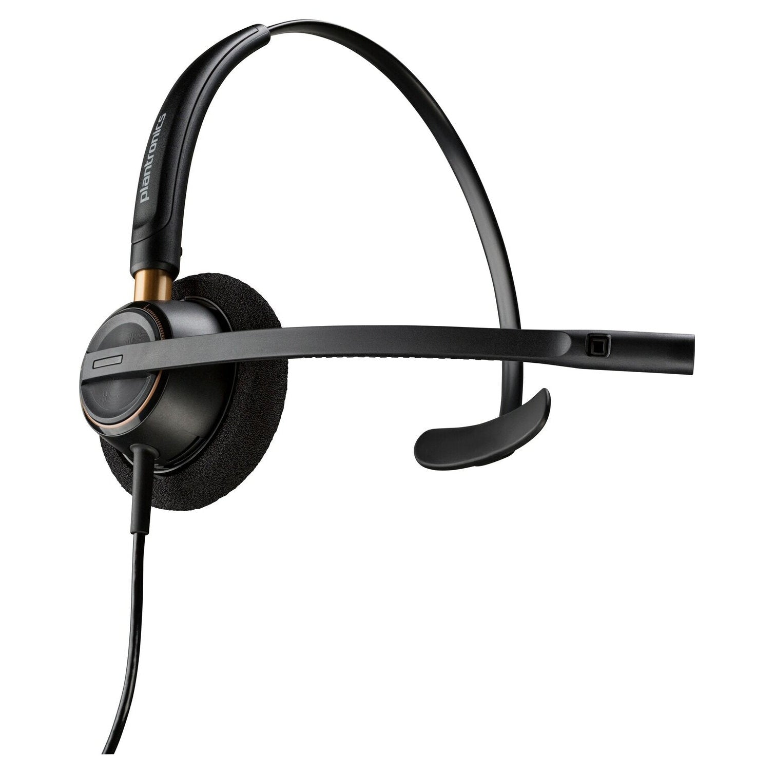 HP Poly EncorePro 510 with Quick Disconnect Monoaural Headset TAA SpadezStore