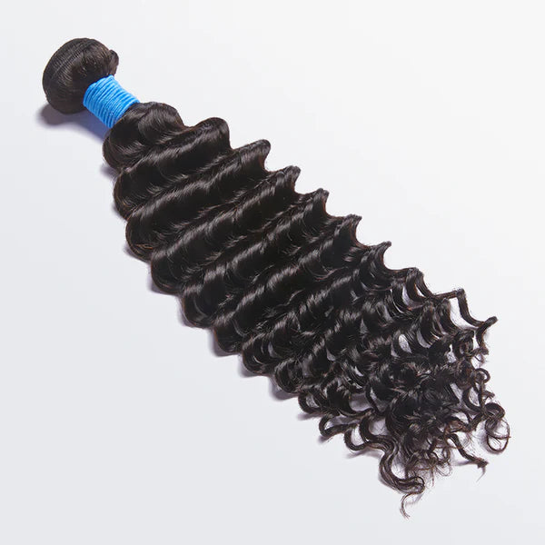 Deep Wave Virgin Hair Extensions 10A