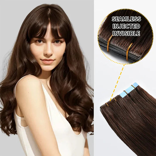 Tape In Hair Extension #4 & #613 SpadezStore