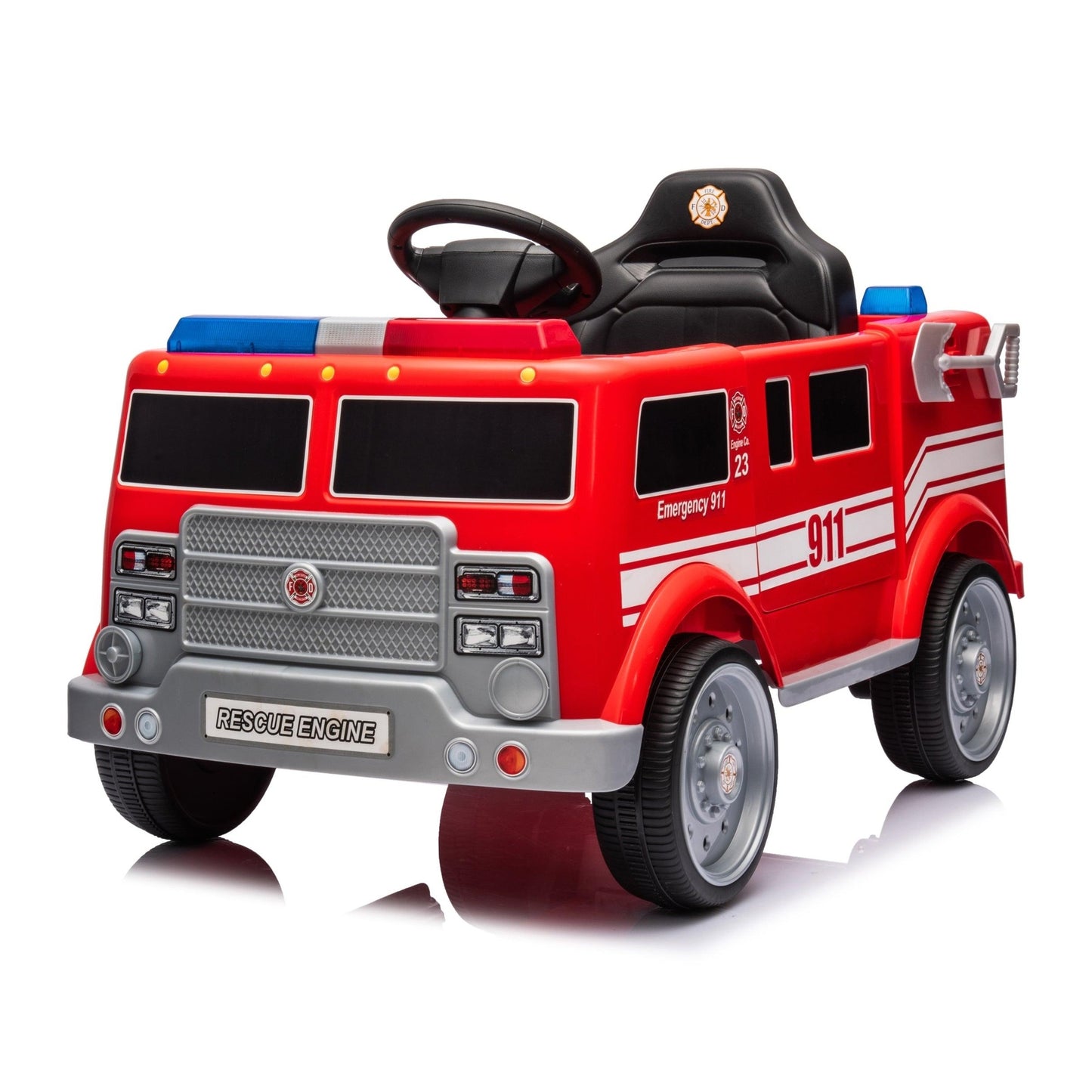 Freddo 12V Firetruck 1 Seater Ride On SpadezStore