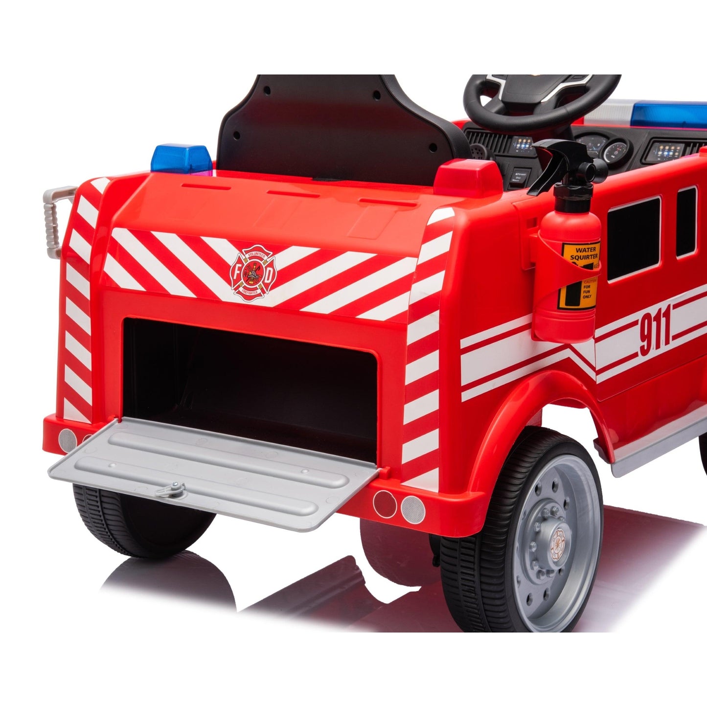 Freddo 12V Firetruck 1 Seater Ride On SpadezStore