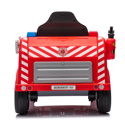 Freddo 12V Firetruck 1 Seater Ride On SpadezStore