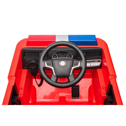 Freddo 12V Firetruck 1 Seater Ride On SpadezStore