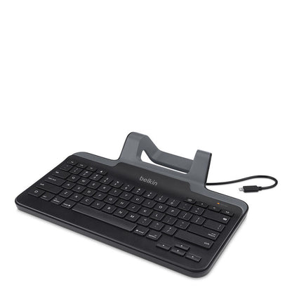 Belkin Wired Tablet Keyboard With Stand for iPad with Lightning Connector SpadezStore