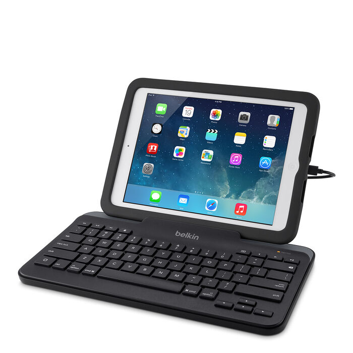 Belkin Wired Tablet Keyboard With Stand for iPad with Lightning Connector SpadezStore