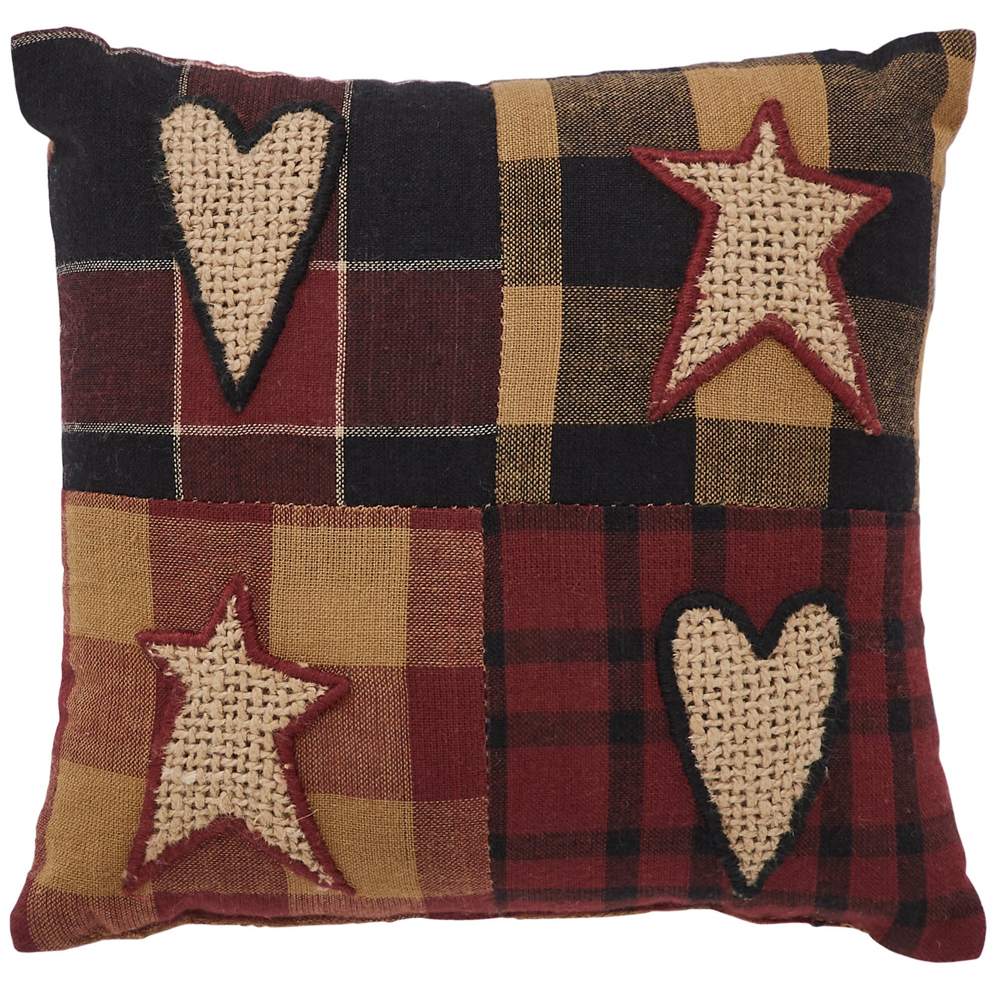 Connell Patchwork Pillow 6x6 SpadezStore