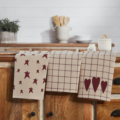 Connell Tea Towel Set of 3 19x28 SpadezStore