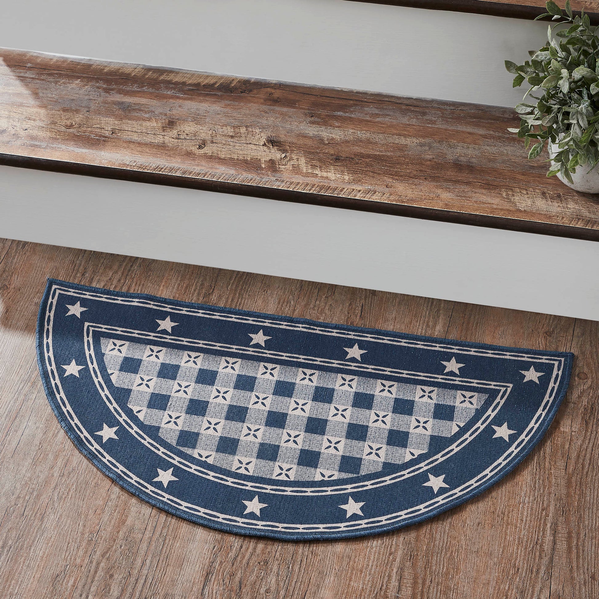 My Country Indoor/Outdoor Rug Half Circle 16.5x33 SpadezStore