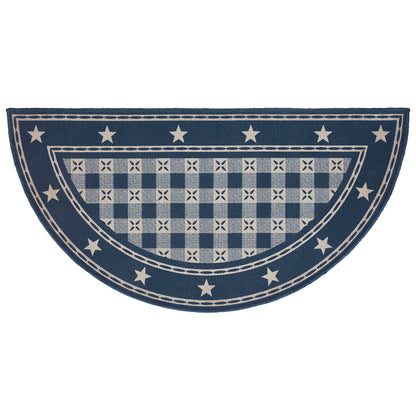 My Country Indoor/Outdoor Rug Half Circle 16.5x33 SpadezStore