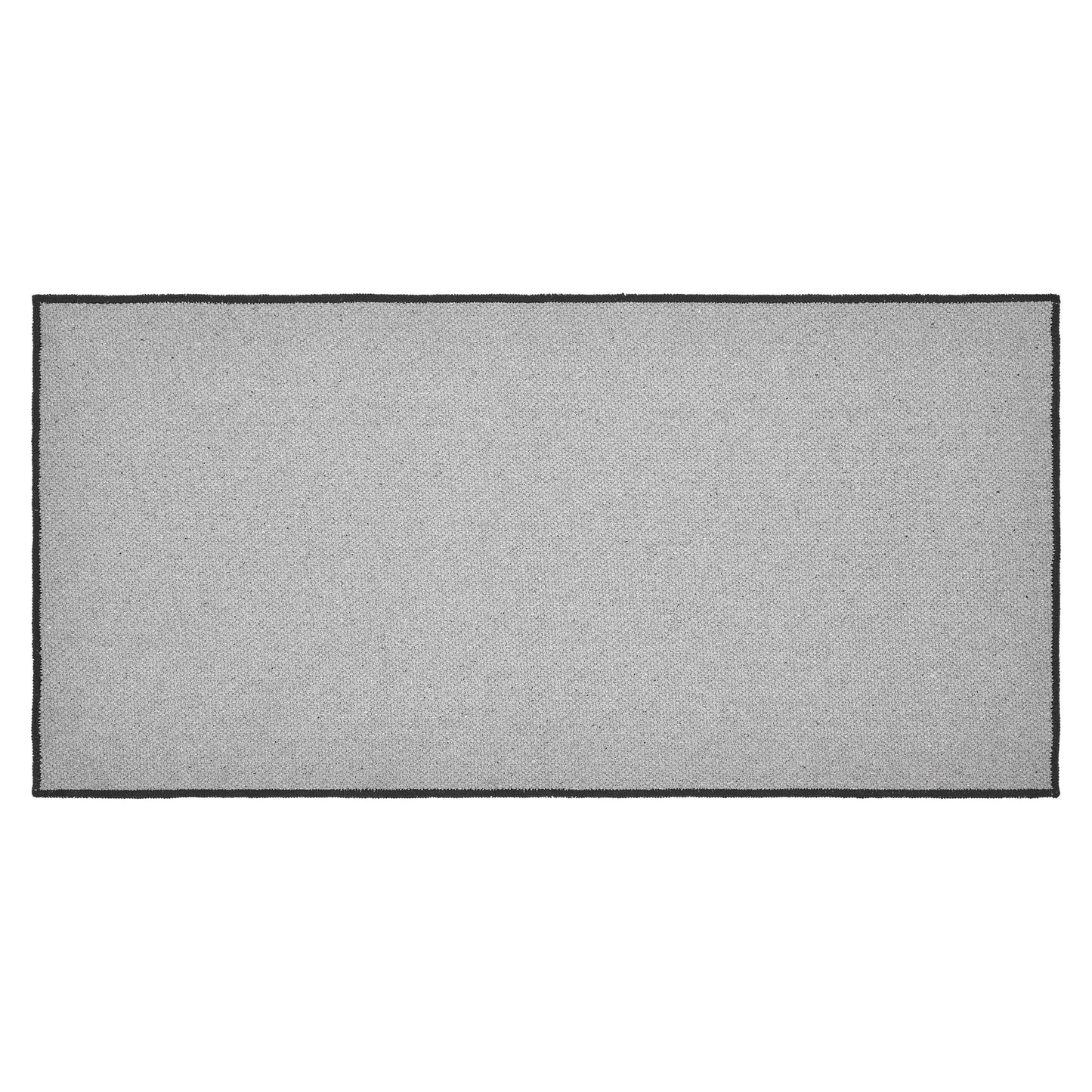 Custom House Black Tan Jacquard Polyester Bathmat 17x36 SpadezStore