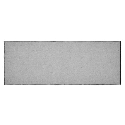 Custom House Black Tan Jacquard Polyester Bathmat 17x48 SpadezStore