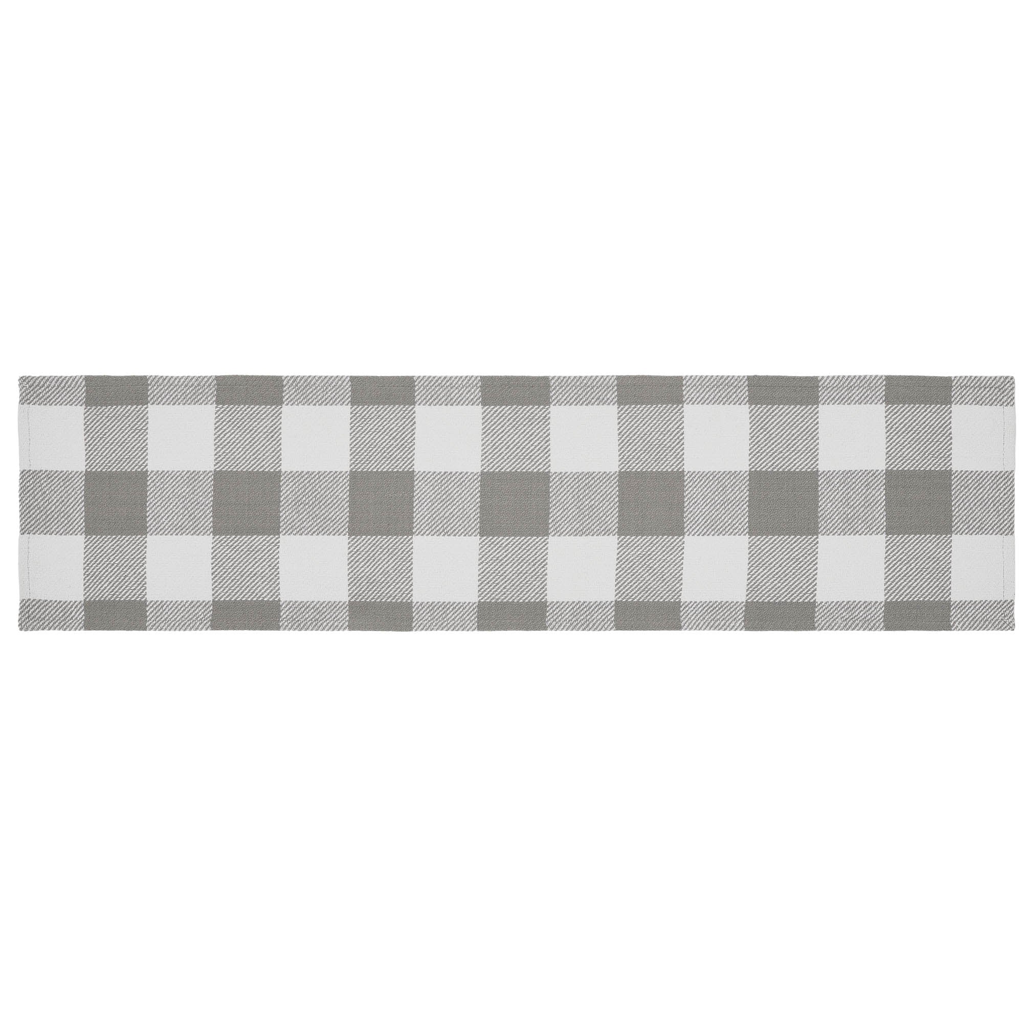 Annie Buffalo Check Grey Runner 12x48 SpadezStore