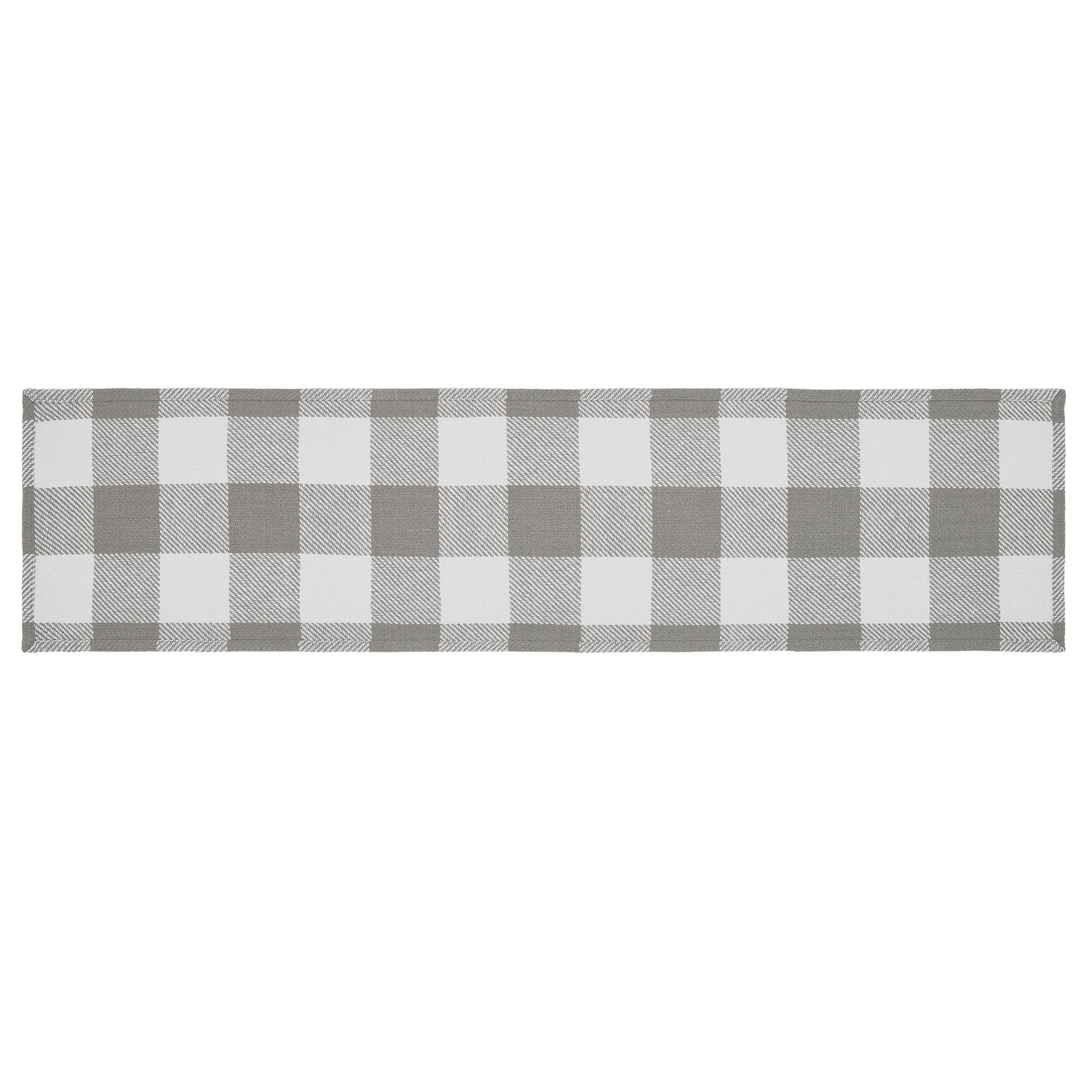 Annie Buffalo Check Grey Runner 12x48 SpadezStore