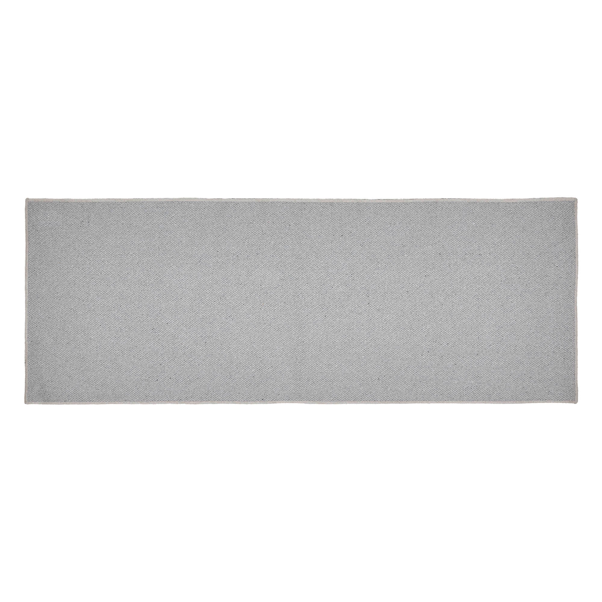 Annie Buffalo Check Grey Indoor/Outdoor Rug Rect 17x48 SpadezStore