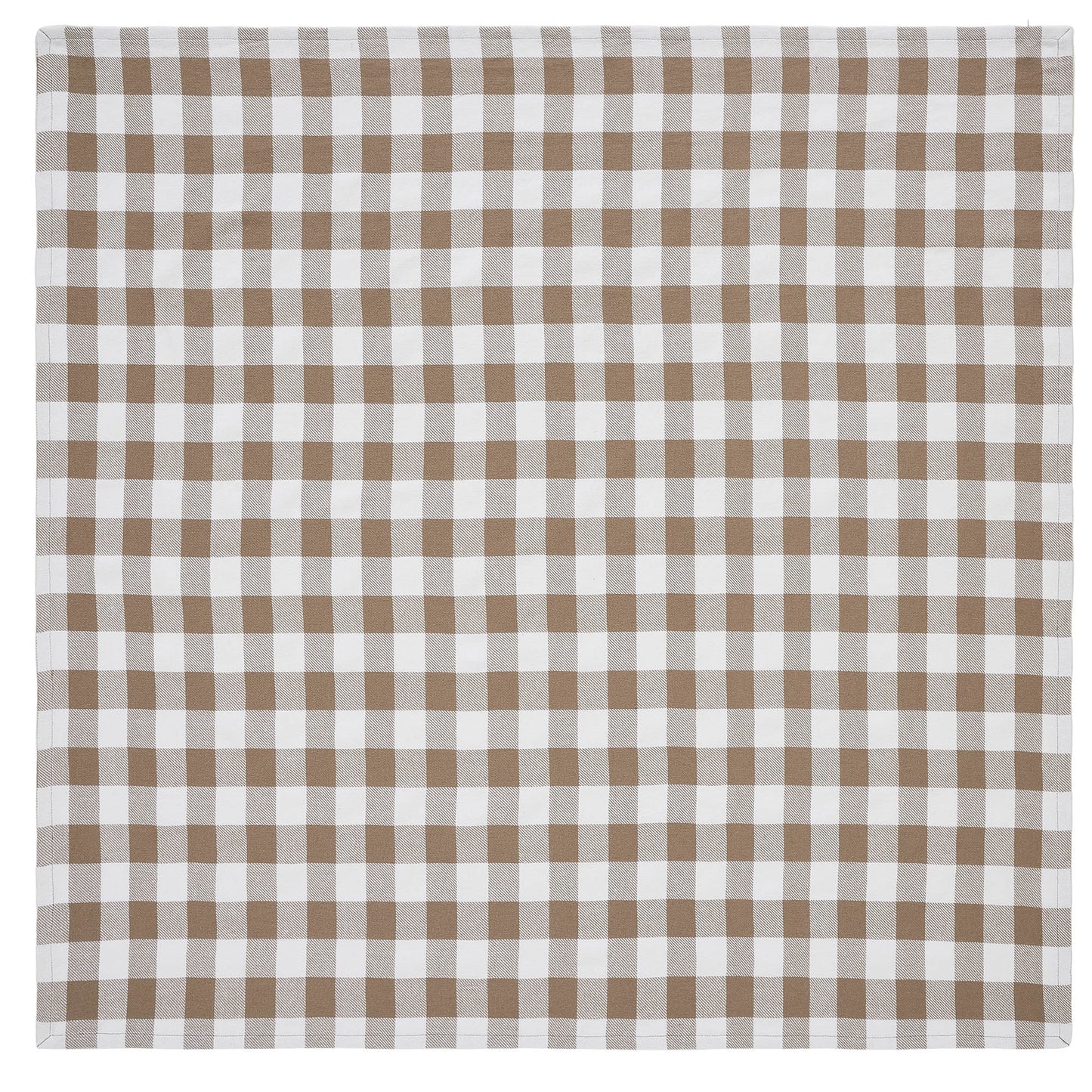 Annie Buffalo Check Portabella Table Topper 40x40 SpadezStore