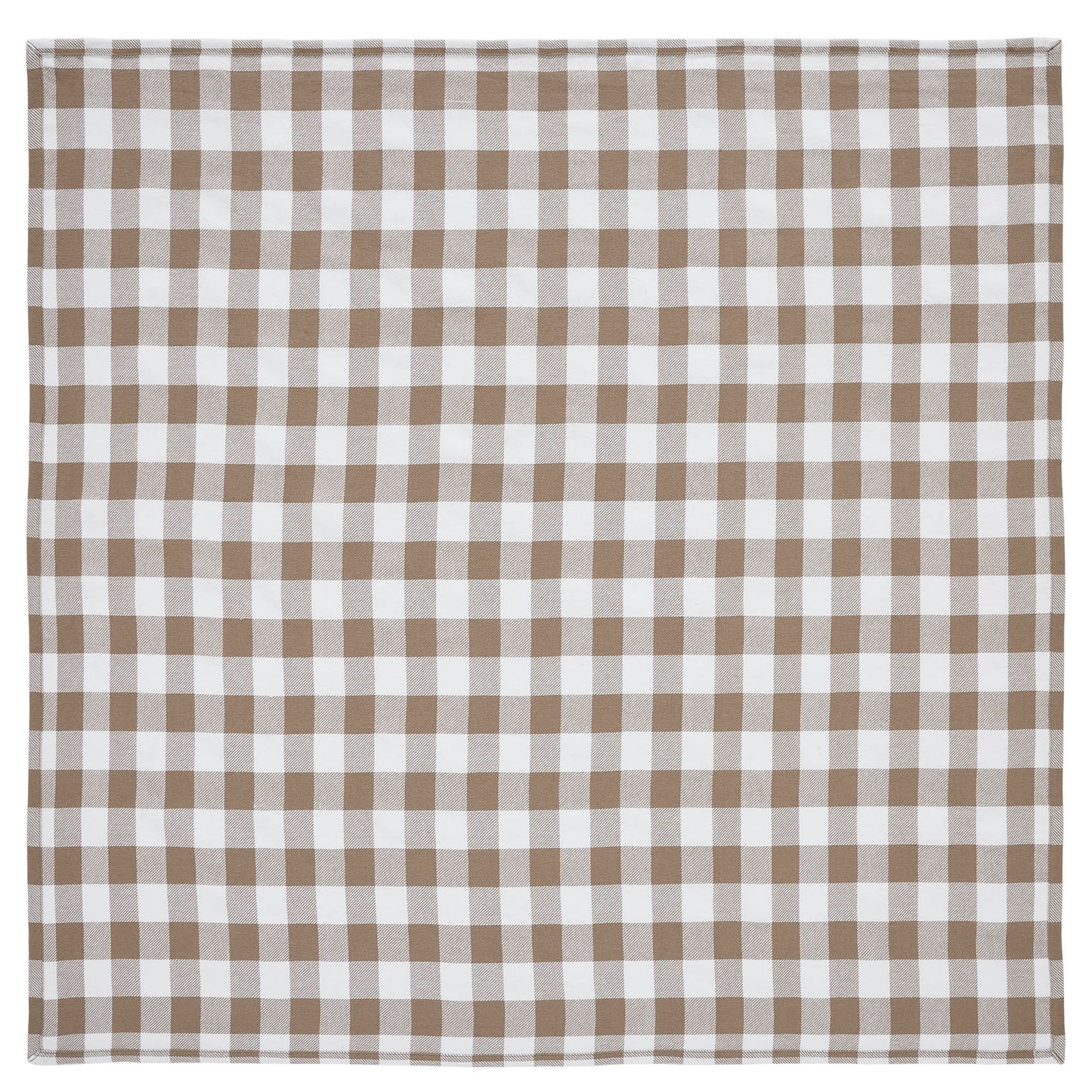 Annie Buffalo Check Portabella Table Topper 40x40 SpadezStore