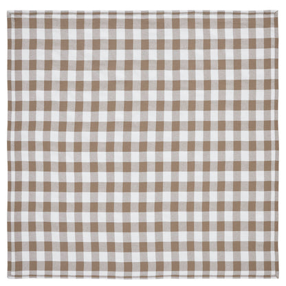 Annie Buffalo Check Portabella Table Topper 40x40 SpadezStore