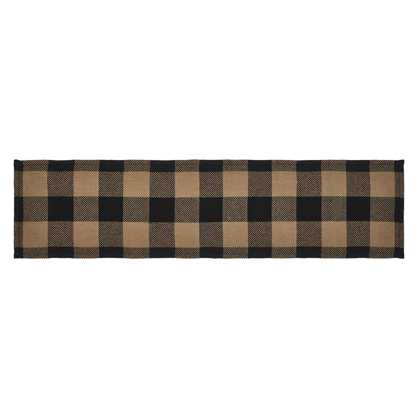 Black Check Runner 12x48 SpadezStore