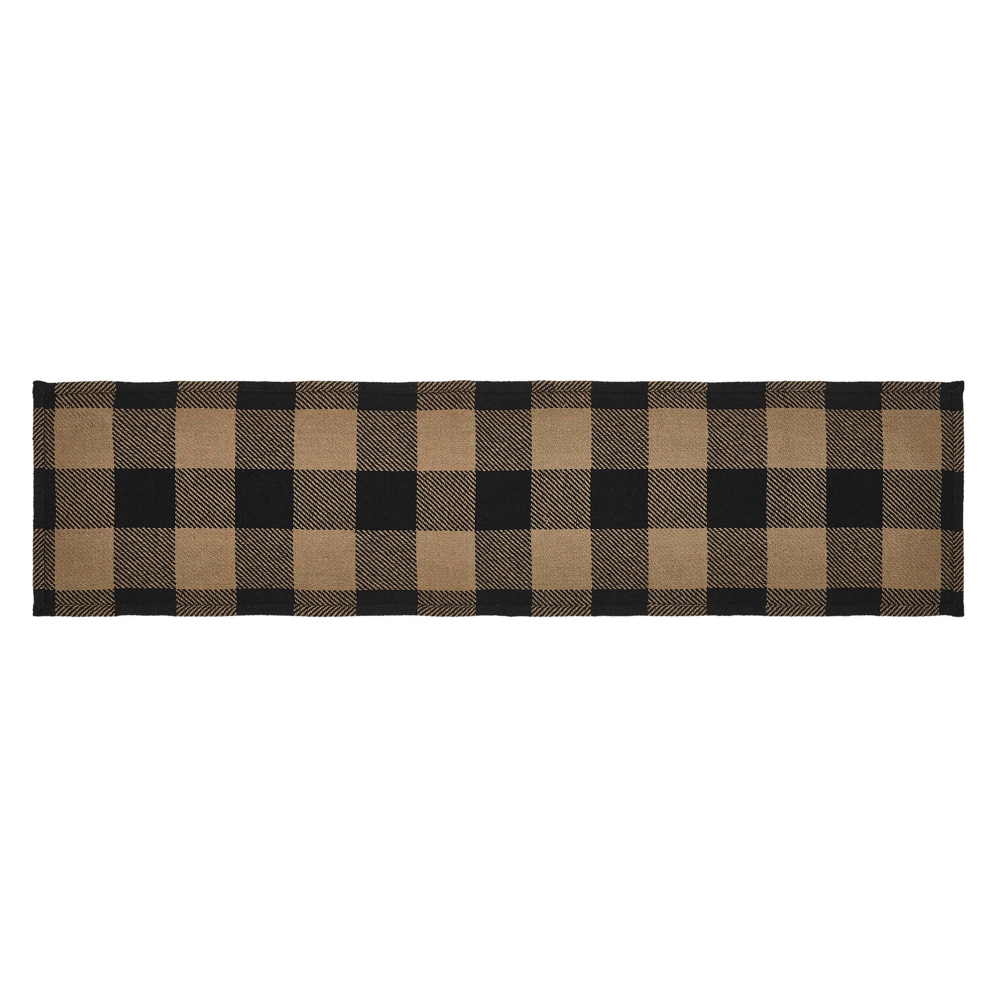 Black Check Runner 12x48 SpadezStore