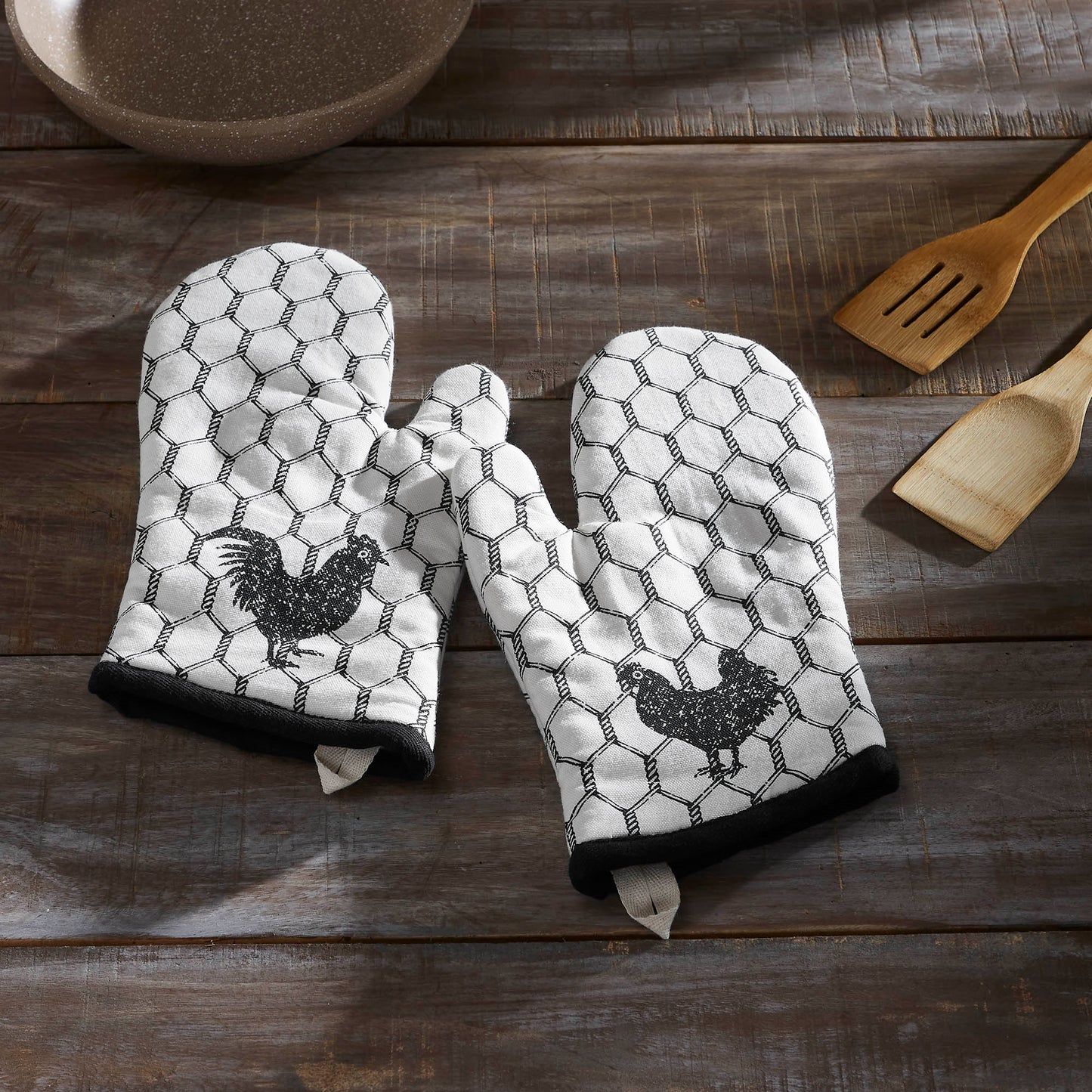 Down Home Oven Mitt Set of 2 SpadezStore