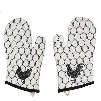 Down Home Oven Mitt Set of 2 SpadezStore