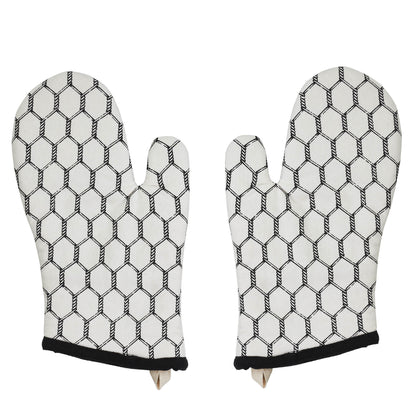 Down Home Oven Mitt Set of 2 SpadezStore