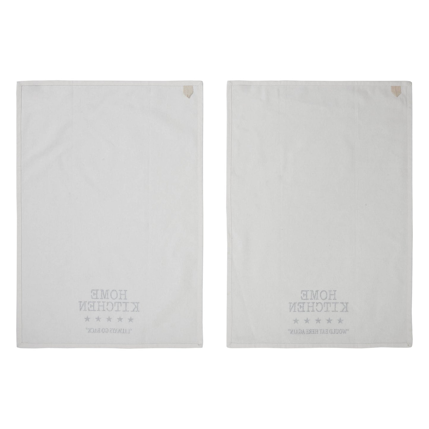 Down Home 5 Star Review Tea Towel Set of 2 19x28 SpadezStore