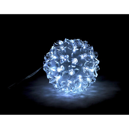 Perfect Holiday Perfect Holiday 50 LED Sphere Lights - White SpadezStore