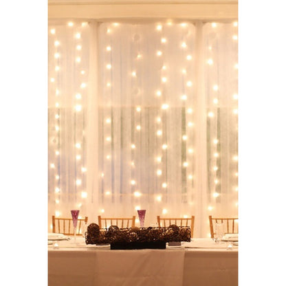 Perfect Holiday 600 LED 24 Strand Twinkling Curtain Light - Plug in SpadezStore