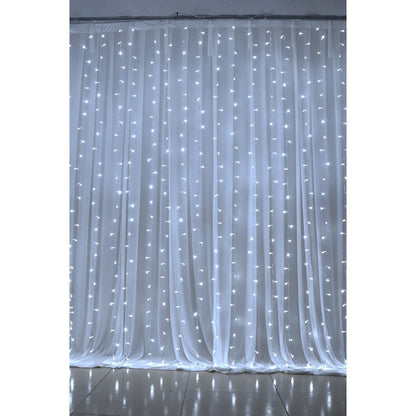 Perfect Holiday 600 LED 24 Strand Twinkling Curtain Light - Plug in SpadezStore