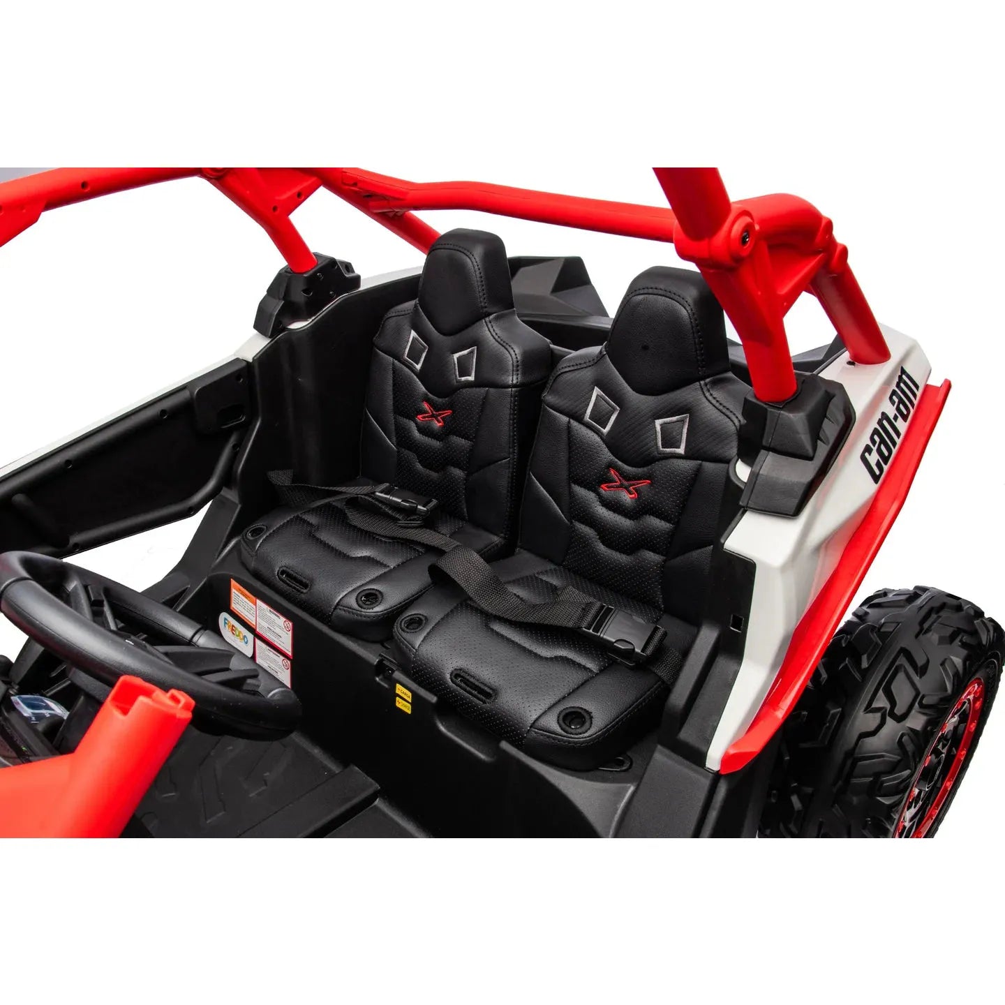 Freddo 2x24V 4x4 Can Am Maverick 2 Seater Ride on UTV for Kids SpadezStore