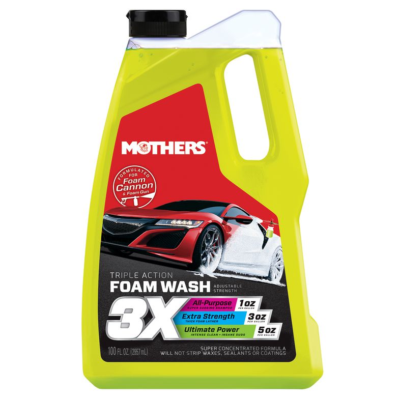 Mothers Triple Action Foam Wash 05610 SpadezStore